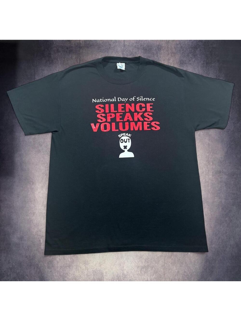 Port & Company National Day of Silence black t-shirt